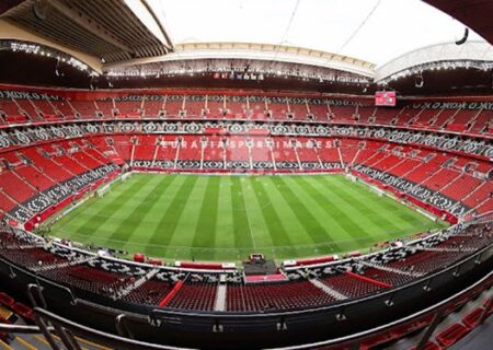 حال و هوای ورزشگاه مراسم افتتاحیه در آستانه آغاز جام جهانی