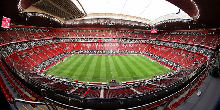 حال و هوای ورزشگاه مراسم افتتاحیه در آستانه آغاز جام جهانی