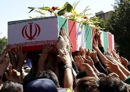 تشییع ۲۰۰ شهید گمنام از مقابل دانشگاه تهران