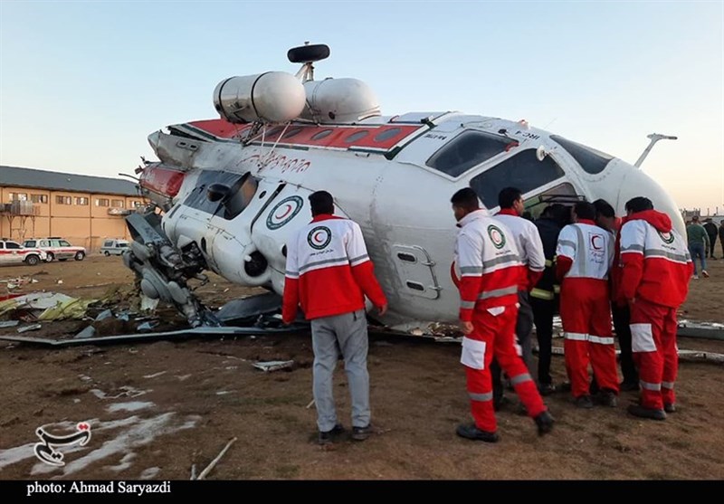 ‌اسماعیل احمدی در سقو‌ط بالگرد حامل وزیر ورزش جان باخت