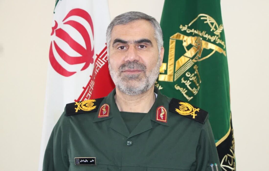 فرمانده تیپ ۳۲ انصارالحسین (ع) همدان به درجه سرداری ارتقاءیافت