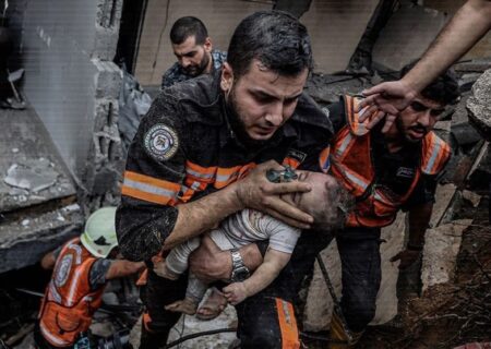 نسل‌کشی فلسطینی‌ها در غزه با بمب‌های ممنوعه فسفری رژیم صهیونیستی