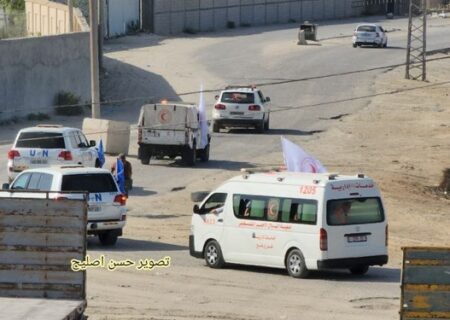 اولین محموله کمک‌های بشردوستانه وارد غزه شد