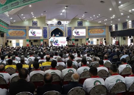 برگزاری مراسم بزرگداشت شهدای خدمت در همدان