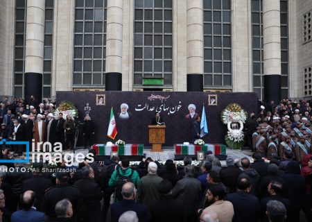 آیین تشییع پیکر شهدای عدالت برگزار شد