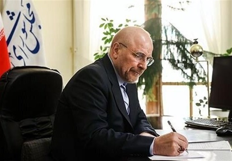 قالیباف عید فطر را به روسای پارلمان‌های اسلامی تبریک گفت