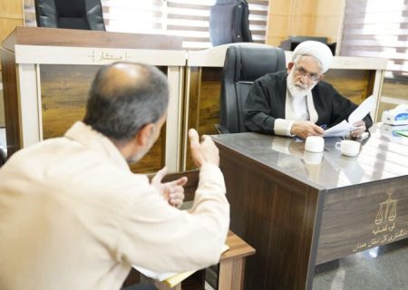 ملاقات رئیس دیوان عالی کشور با مردم همدان