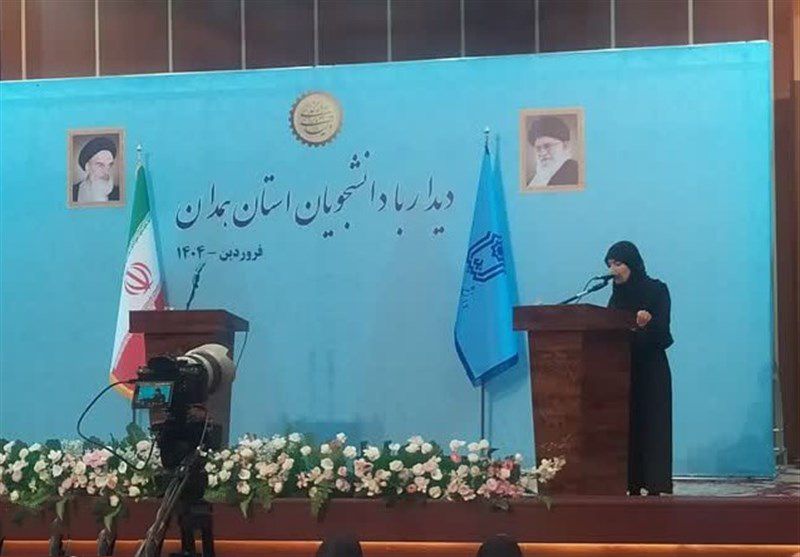 دیدار رئیس قوه قضائیه با دانشجویان همدانی