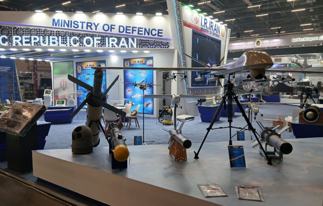 نمایش بیش از ۵۰ دستاورد دفاعی ایران در نمایشگاه بین‌المللی نظامی بلاروس