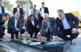 شهرداران کلانشهرهای کشور با آرامان های شهدای همدان تجدید میثاق کردند+تصاویر