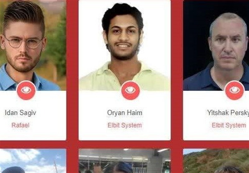 افشای اطلاعات ۹ صهیونیست توسط هکرهای حنظله