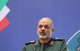 سردار وحیدی: اظهارات مقامات آمریکایی ما را نمی‌ترساند