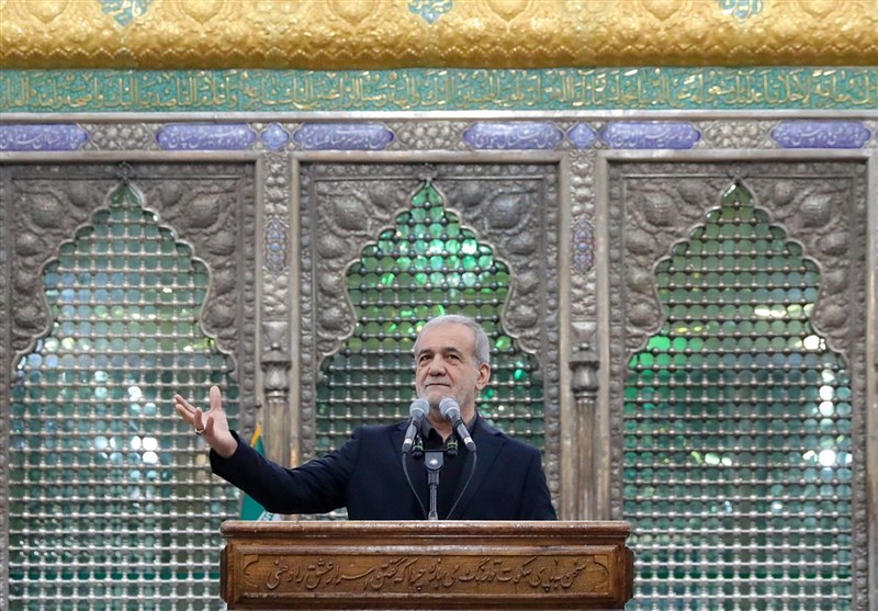 پزشکیان: راه برون‌رفت از مشکلات همراهی واقعی با مردم است